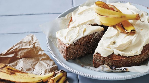 Waste not, want not: Transform banana peels into Wilson's banana peel cake.