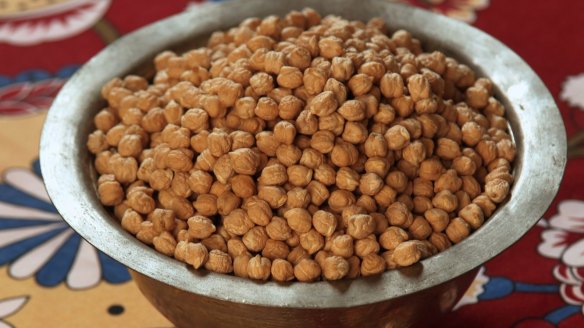 Dried chickpeas require soaking.