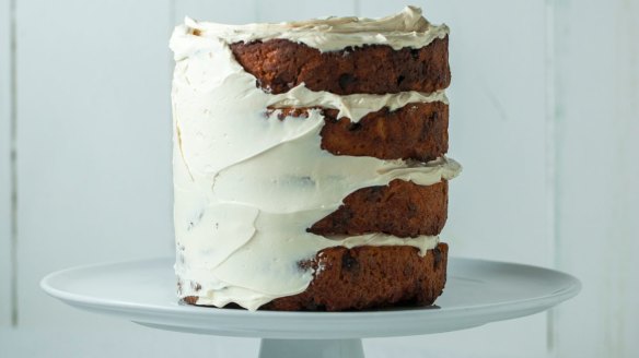 Healthy carrot cake.