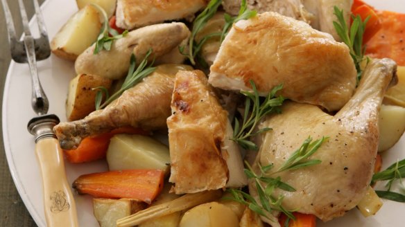 Get the kids in the kitchen to make this simple roast.