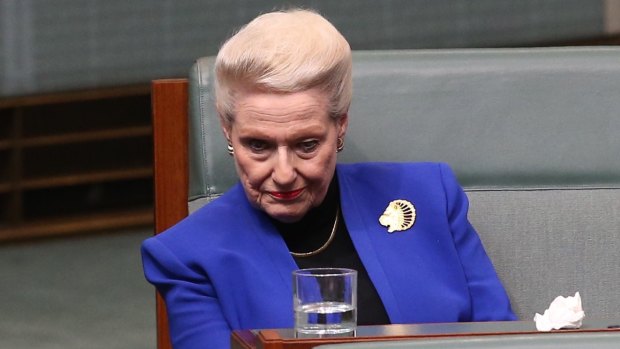 Bronwyn Bishop stepped down as Speaker last week over her use of MP expenses.
