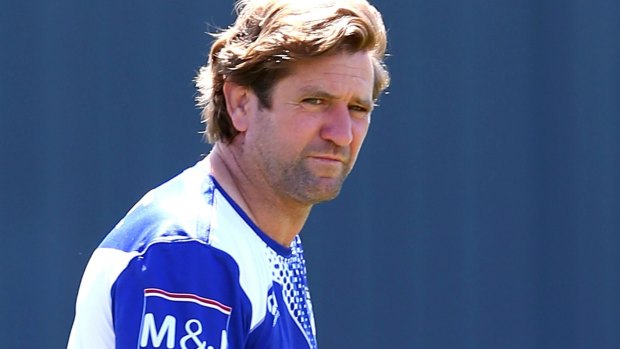 Off contract at the end of next year: Des Hasler.