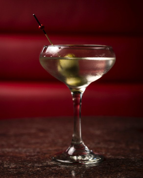 The Martini at Bar Romantica.