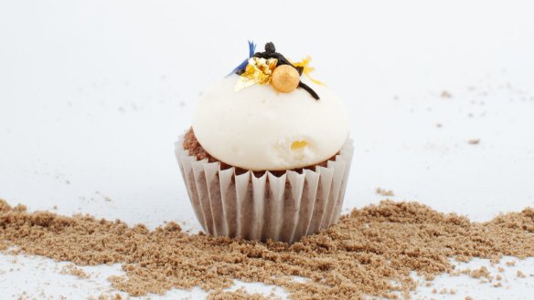 MonGrillion cricket flour is used for these cupcakes