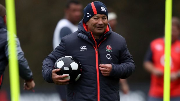 Man with a plan: Engand coach Eddie Jones says going toe-to-toe with the Springboks is not the way to beat them.