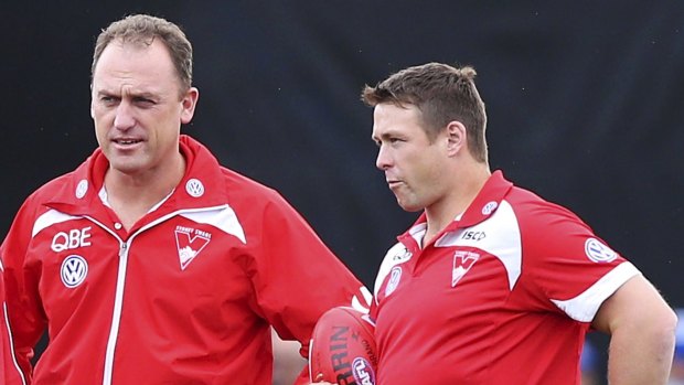 Stuart Dew (right) has been announced as Suns coach.