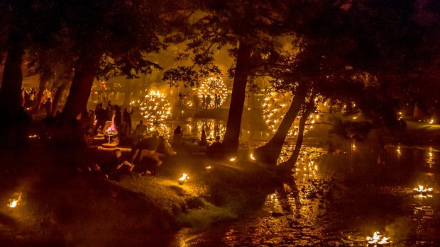 Fire Gardens is at the Royal Botanic Gardens during this year's Melbourne Festival.