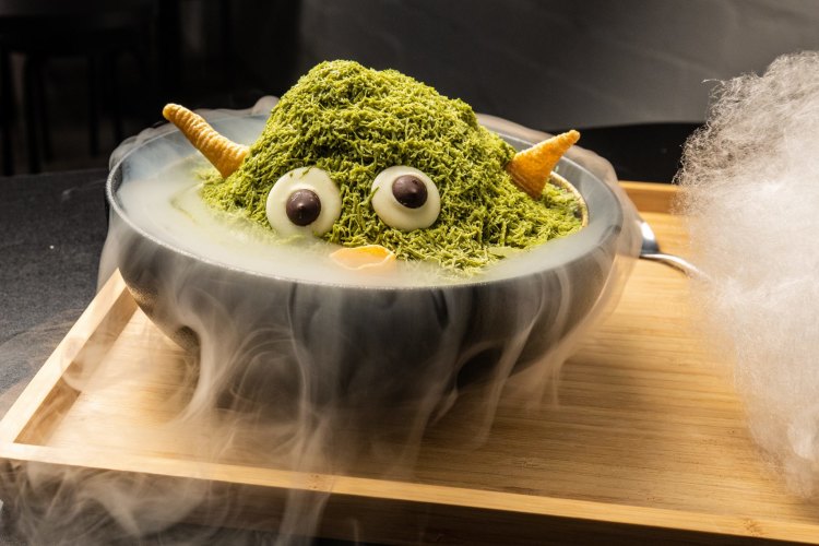 Monster bingsu from Nox in Melbourne.