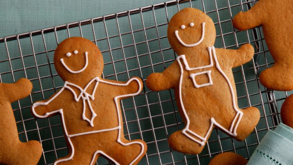 Gingerbread folk.