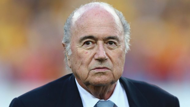 In the clear? Sepp Blatter.