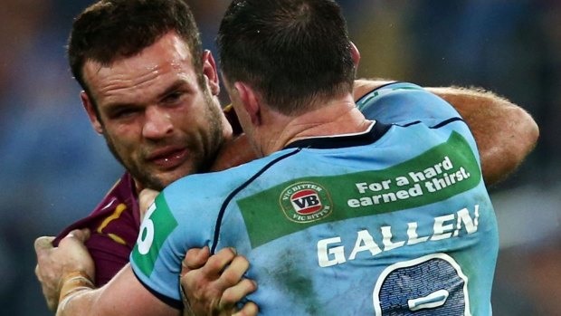 The punch ban: Paul Gallen hitting Nate Myles in 2013 brought about a punching ban from the NRL.