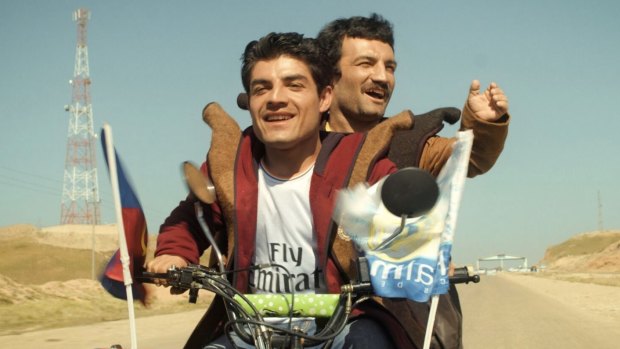 El clasico tells the story of two Kurdish brothers who risk their lives by riding a motorbike to Spain to meet their hero, soccer superstar Cristiano Ronaldo.