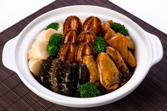 Sun Kitchen's imperial treasure seafood claypot, yours for $398.