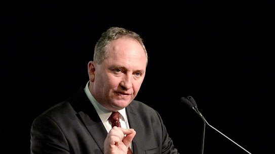 Deputy Prime Minister Barnaby Joyce is among government ministers digging in to defend the new Centrelink computer system.