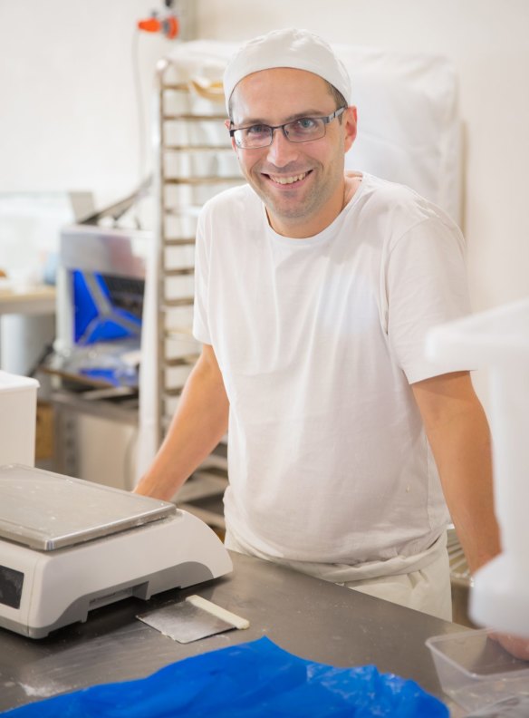 Head baker Wilhem Isaac