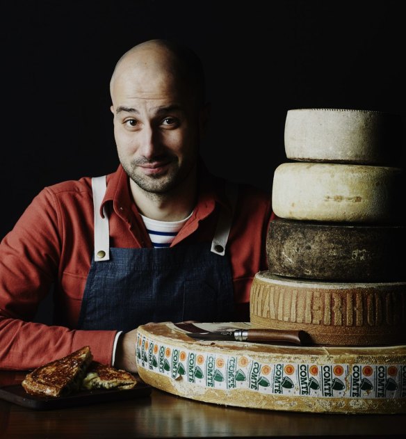 Say cheese: Anthony Femia from Maker & Monger.