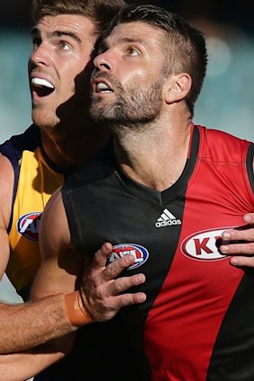 Mark Jamar in action during the pre-season.