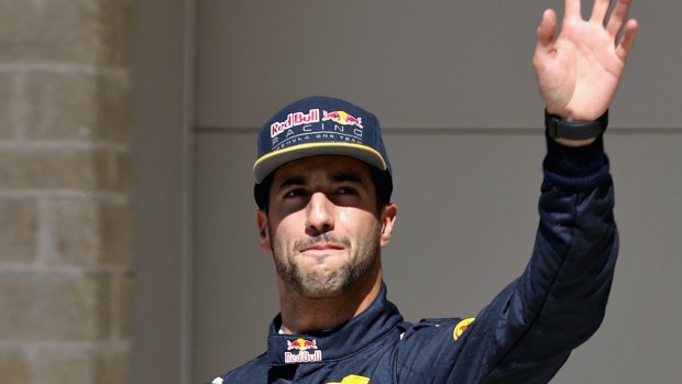 The best: Daniel Ricciardo has received high praise from Fernando Alonso.