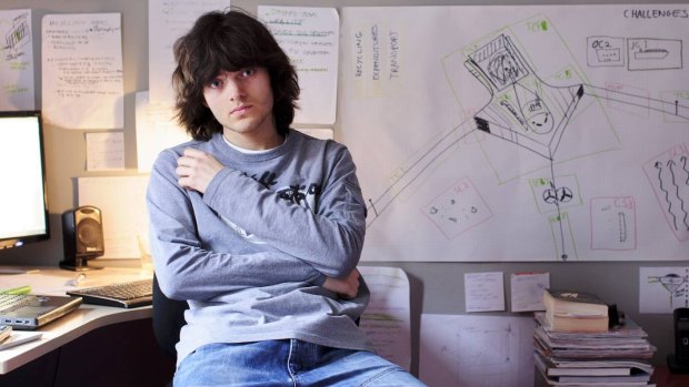Boyan Slat, 21, founded the project and has worked on it for years.