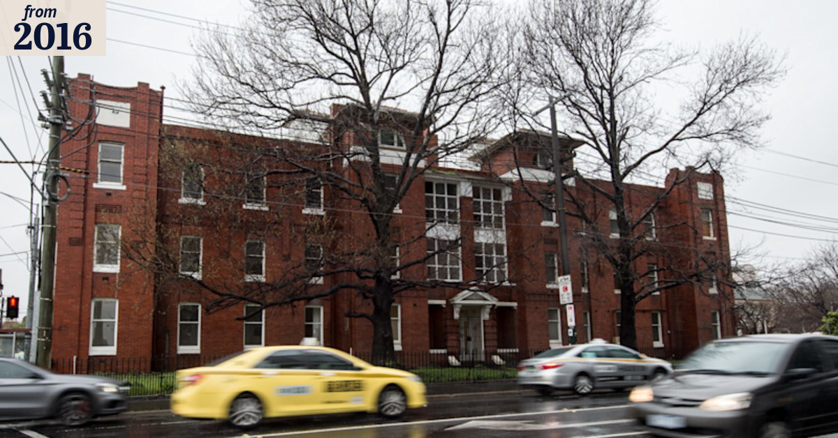Fawkner Mansions, the mystery building on Punt Road in Prahran