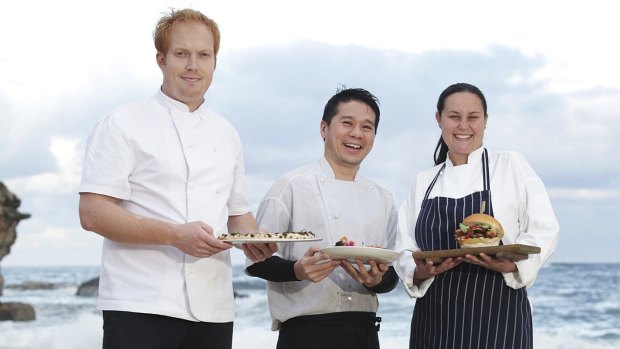 Some of the chefs who will be showing their wares at Taste of Coogee.
