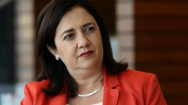 Queensland Premier Annastacia Palaszczuk union officials acting unlawfully "will face the full consequences of the law".