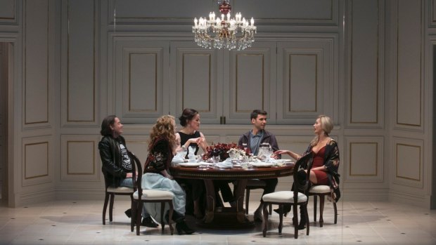 The cast of <i>Dinner</i>: 'It's like having a giant mirror in front of you.'