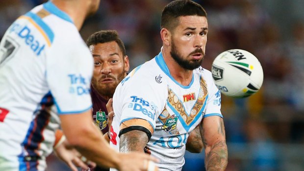 Fiery: Nathan Peats is the new Blues hooker.