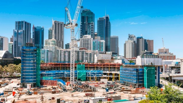 The $3 billion Darling Harbour redevelopment is on schedule.