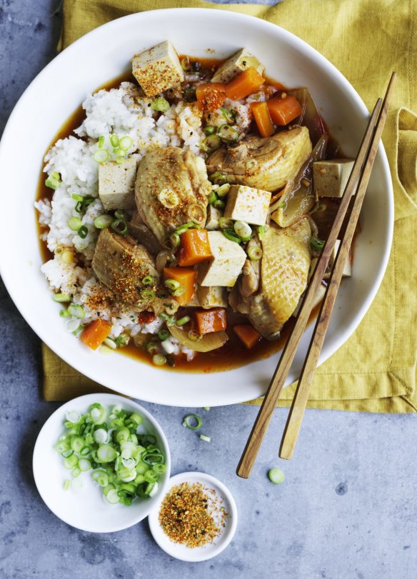 Neil Perry serves this Korean-style braise with short-grain sushi rice.