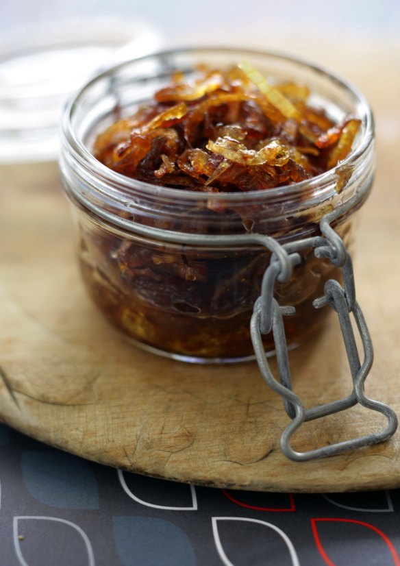 Caramelised onion jam.