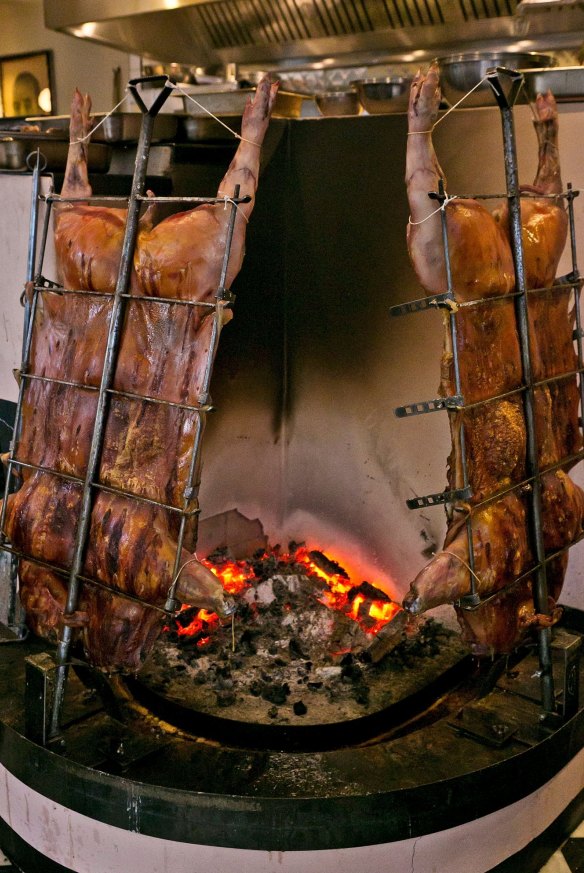 The go-to dish is the wood-fired animal of the day.