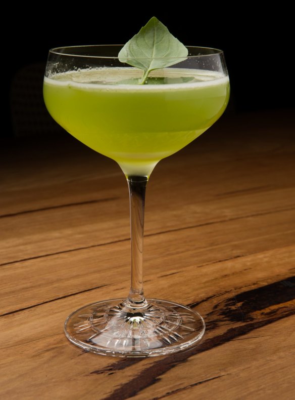 The Basilico cocktail.