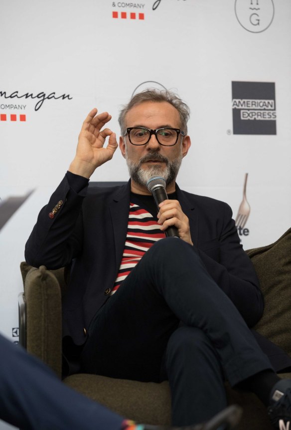 Massimo Bottura says it's hard work and stressful learning to be a chef. 