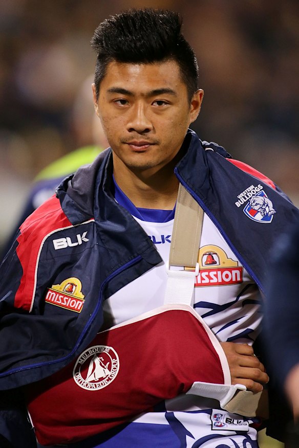 Lin Jong broke his collarbone late in the second term and will miss the rest of the finals campaign.