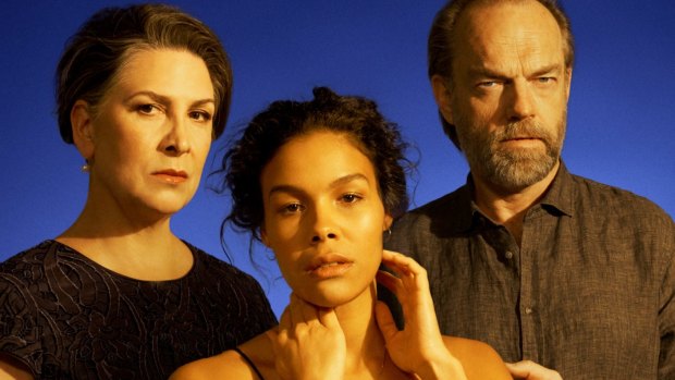 The Sydney Theatre Company's production of Cat on a Hot Tin Roof stars Pamela Rabe, Zahra Newman and Hugo Weaving.