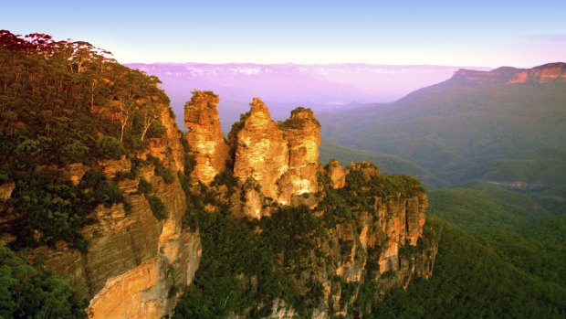 The Three Sisters, one of the many beautiful spots in the Blue Mountains NSW.