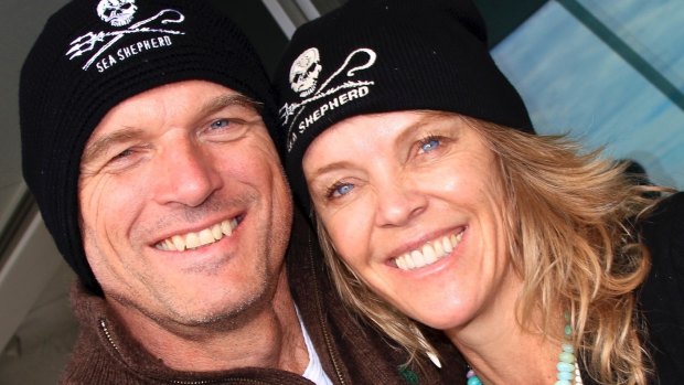 Living Ocean co founders Deon and Kim Hubner are spreading their plastic-free message.