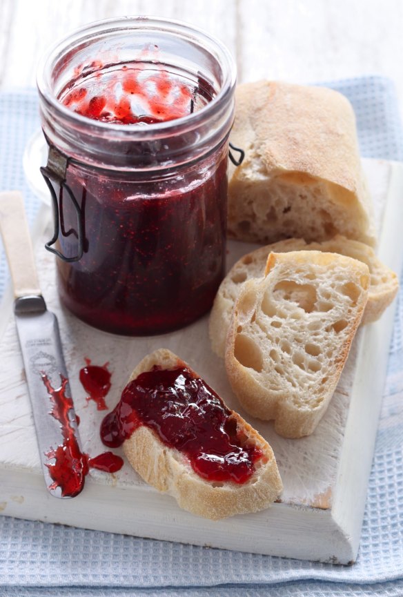 Jam jars must be spotlessly clean.