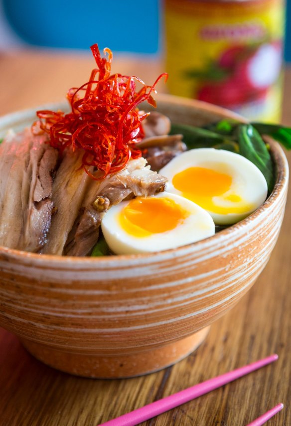 Pork belly ramen.