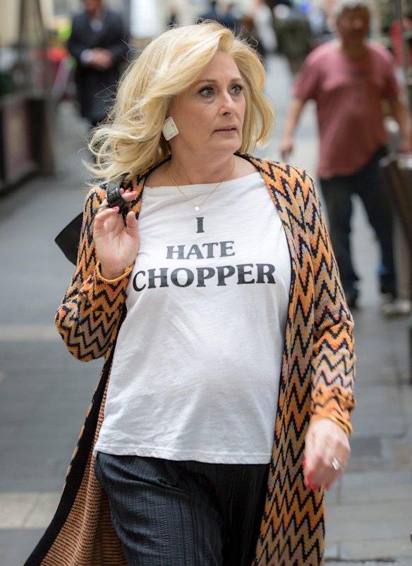 Debra Byrne plays Judy Moran.