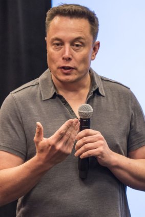 Elon Musk, chairman and chief executive officer of Tesla Motors.