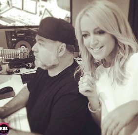 On top: Jackie Henderson and Kyle Sandilands are the toast of FM breakfast.