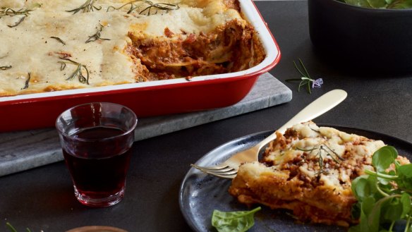 Vegan-friendly lasagne.