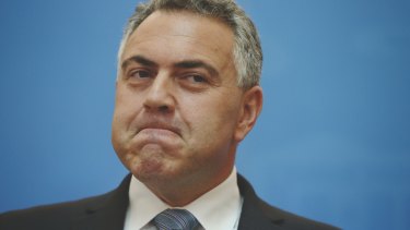 Federal Treasurer Joe Hockey. Early signs indicate technology and privacy will take a hit in the Coalition's first budget.