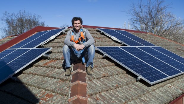 Armada Solar owner Justin Ryan says  his first aim is to help people who had signed up for solar panels with the work yet to be completed