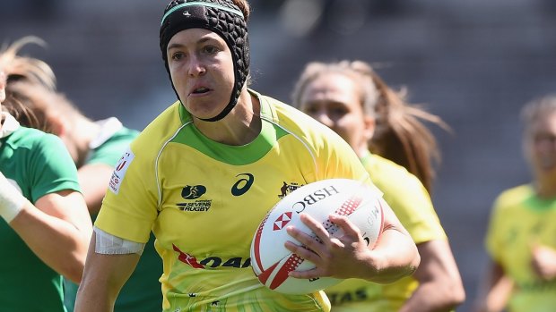 Silver sevens: Australia's women's sevens side claimed second overall in this year's world series.