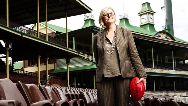 After 10 years at the AFL Commission Sam Mostyn joined the board of the Sydney Swans, which augurs good things for that club.
