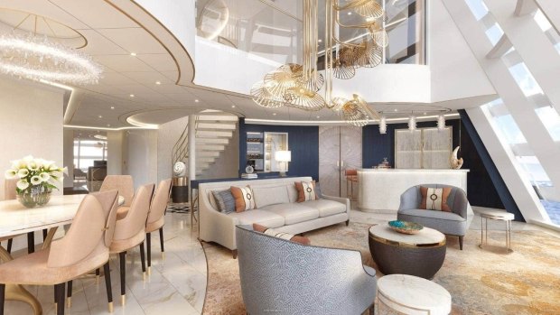 The Wish Tower Suite is a 182.6 square-metre penthouse (artist’s rendering).