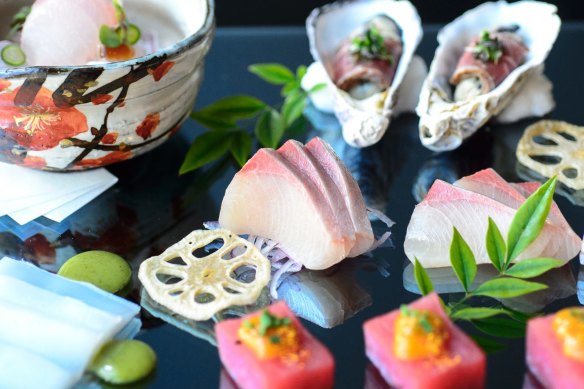 Lilotang's sashimi platter.